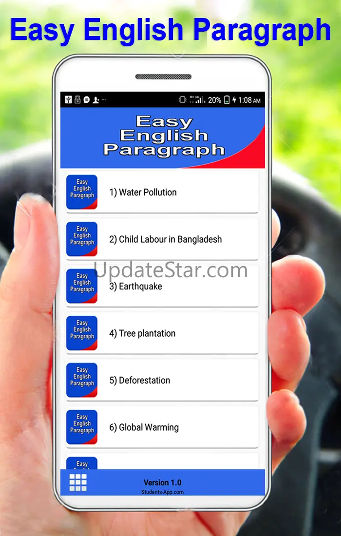 English Paragraph Writing 1.0.3