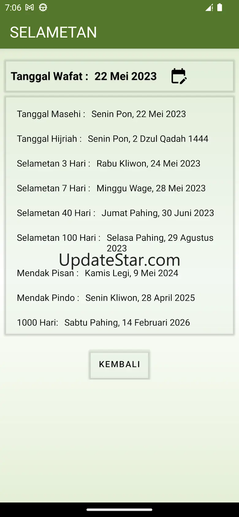 Hitungan Weton Jawa Kuno 4.1.9