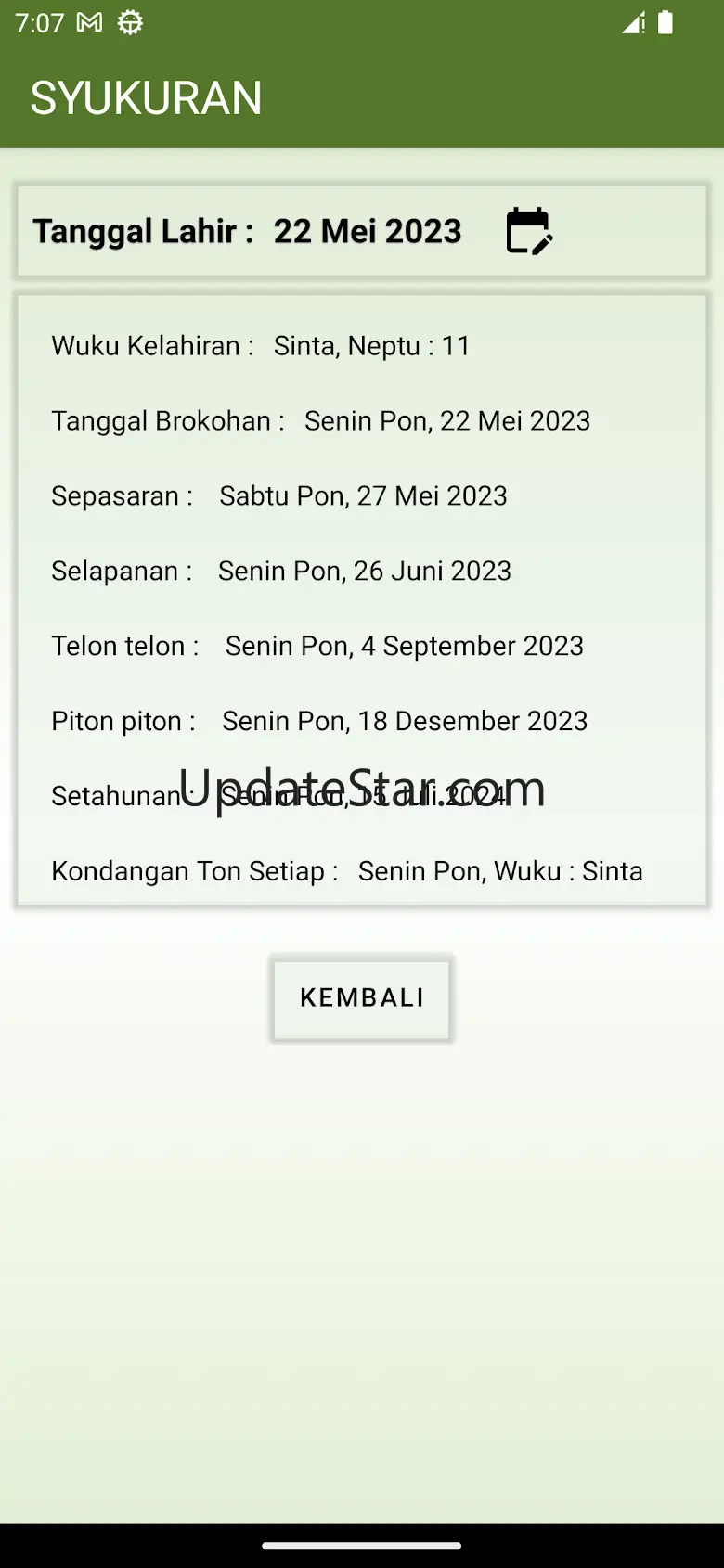 Hitungan Weton Jawa Kuno 4.1.9