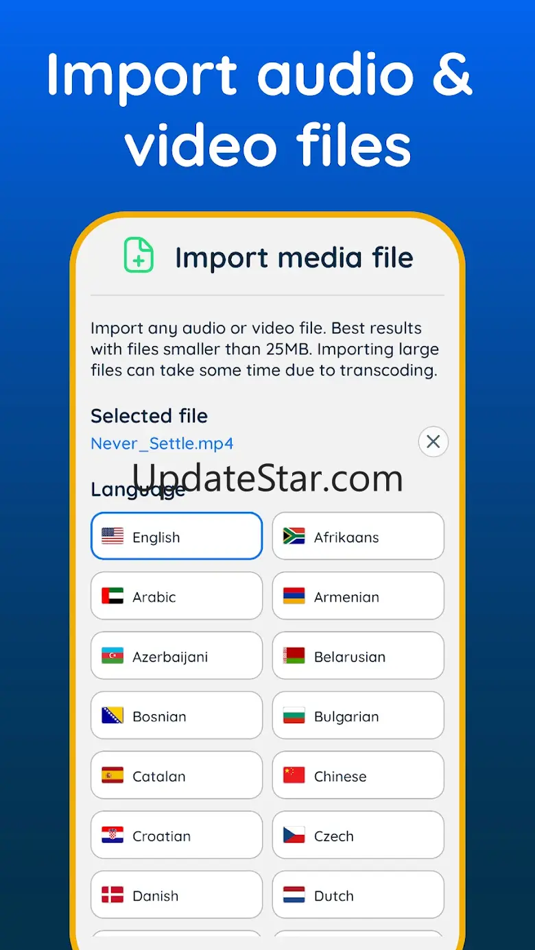 Recap Transcribe audio to text 3.3.1