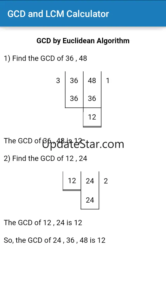 GCD and LCM Calculator + How t 1.01