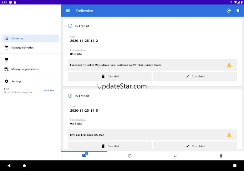 Deliveries – Route Planner 1.2.15