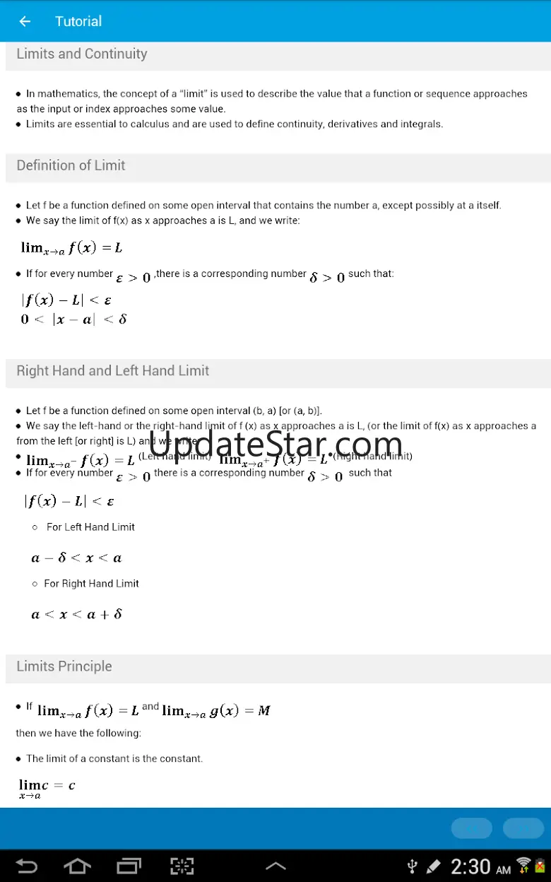 Learn Calculus 9.2.3