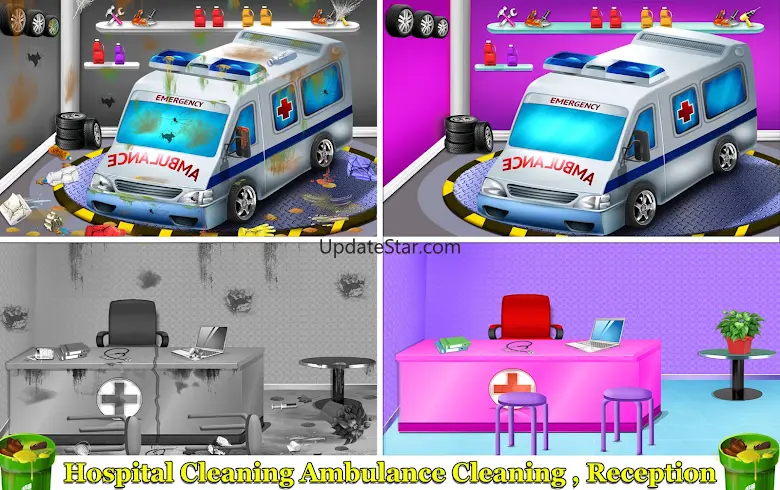 Girls Hospital Cleaning Games 1.0.3
