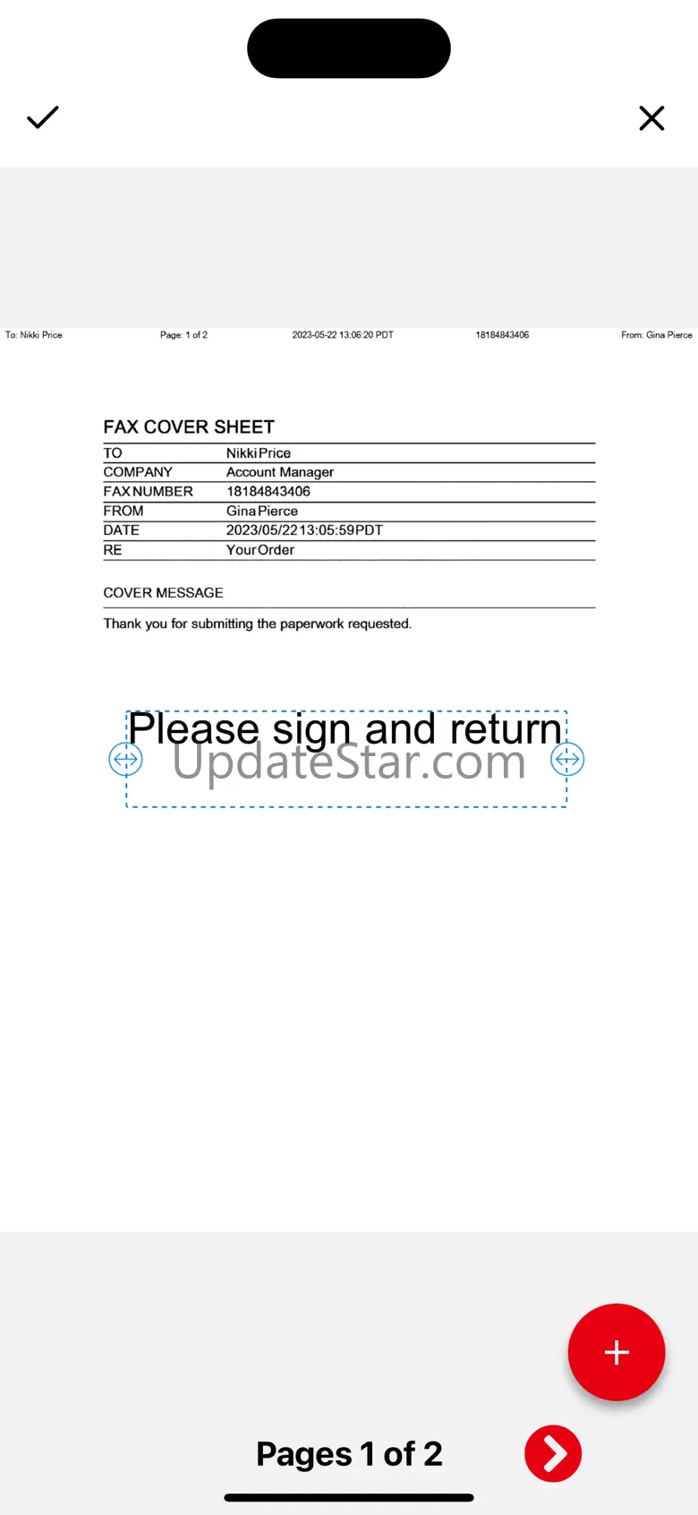 eFax App–Send Fax from iPhone 6.2.2