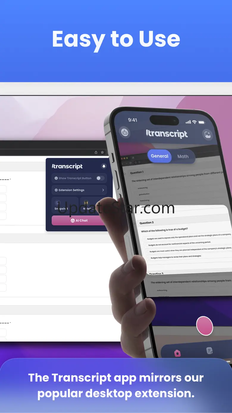 Transcript: AI Homework Helper 2.0.2