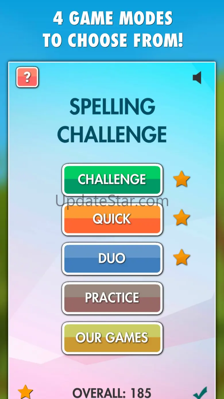 Spelling Challenge Game 10.0