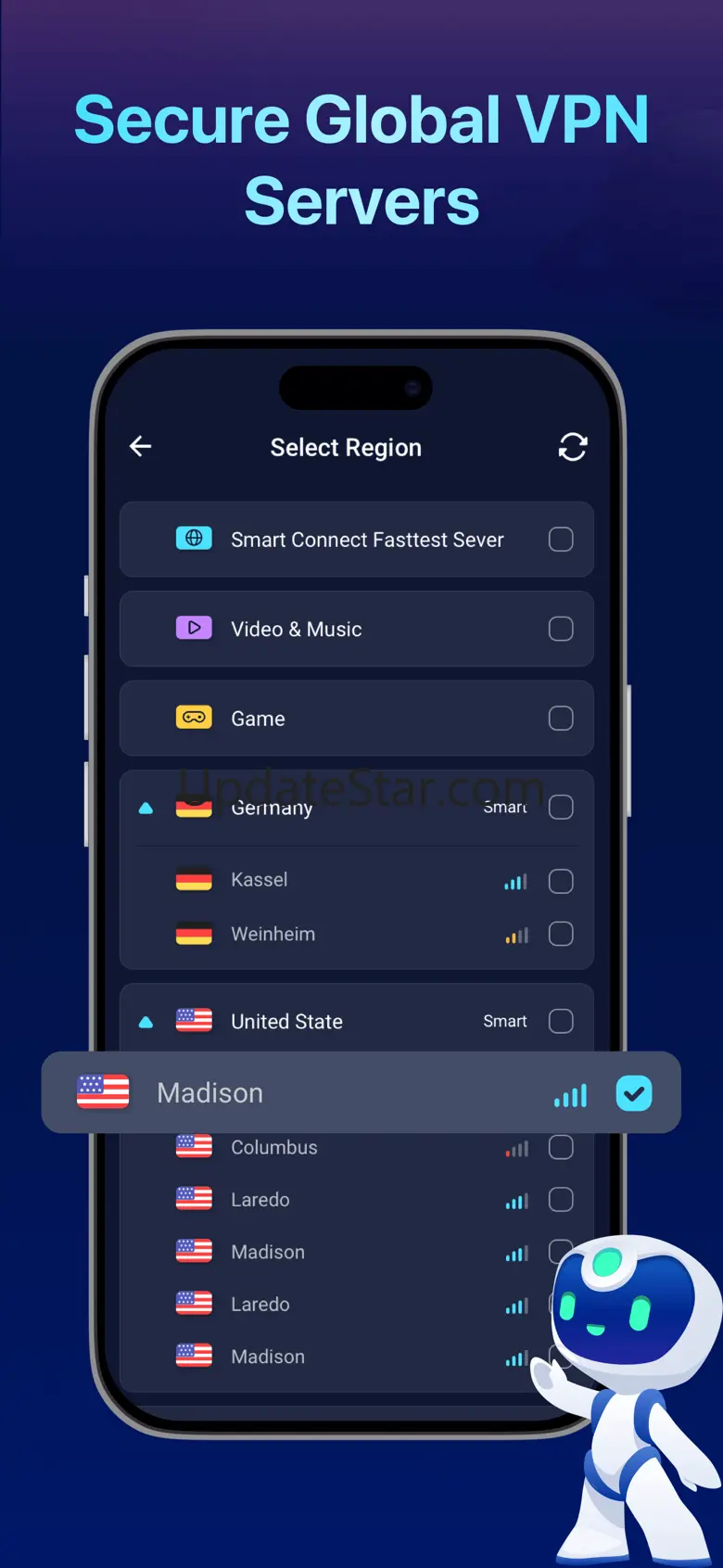 Global VPN Secure Browser 1.0.36