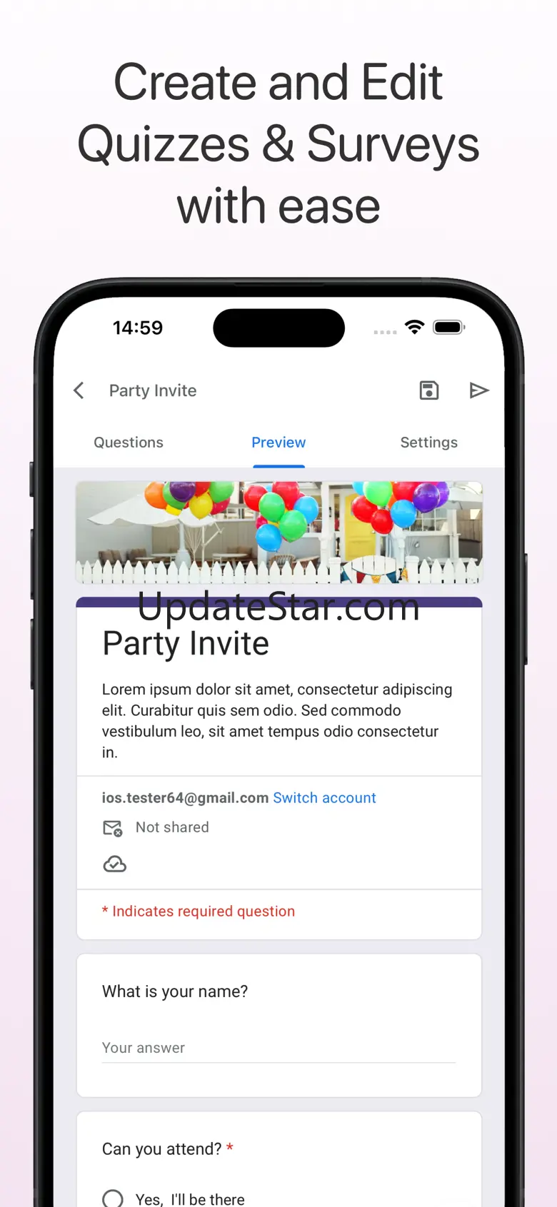 Forms for Google Doc 1.0.3
