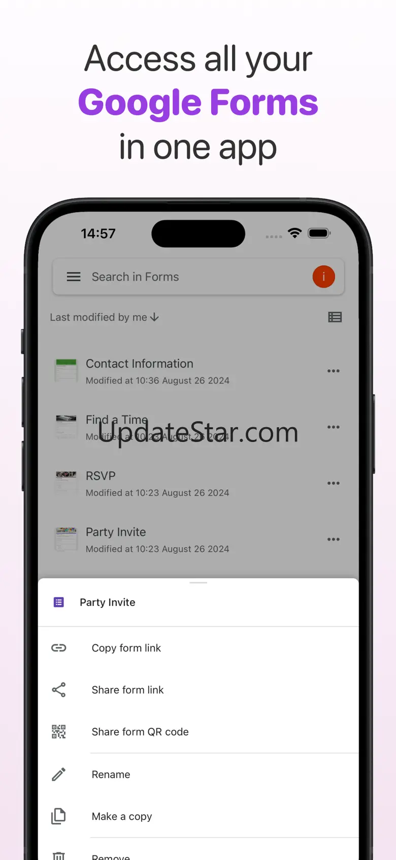 Forms for Google Doc 1.0.3