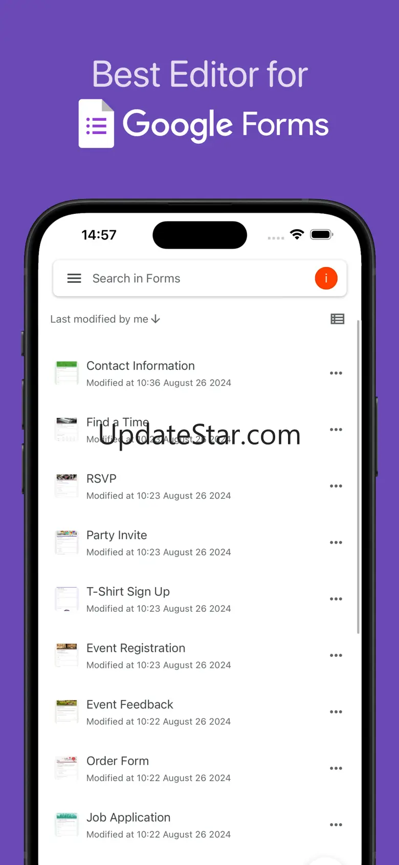 Forms for Google Doc 1.0.3