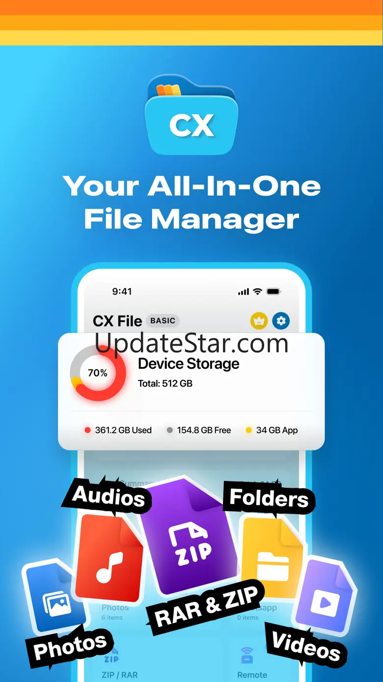 CX File Explorer & Manager 2.0