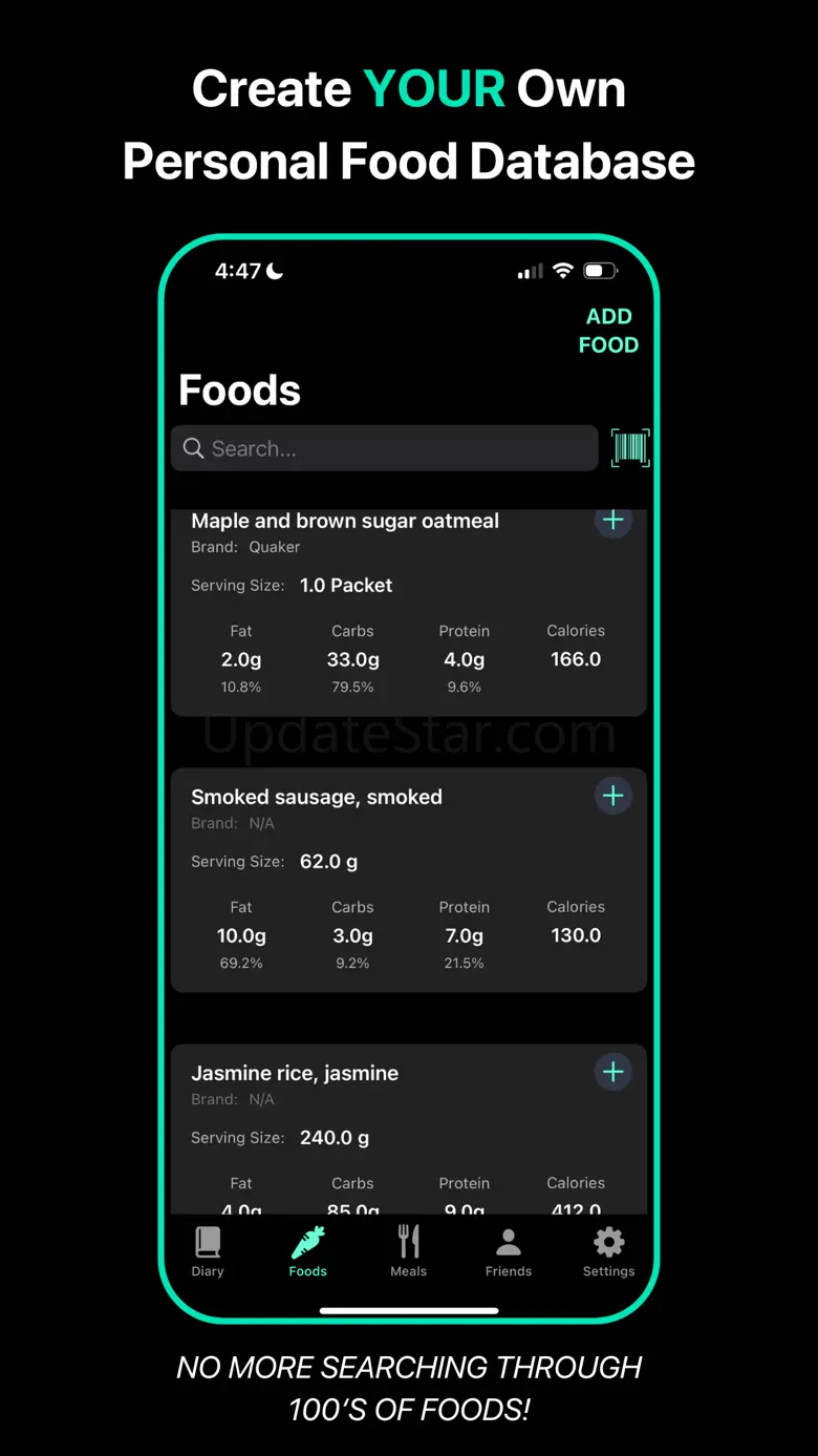 Calorie Counter: DietDashboard 2024.11.1