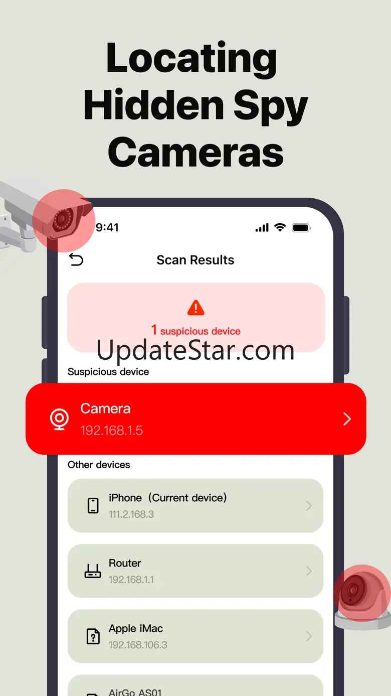 Find Cameras:Privacy Protector 1.2