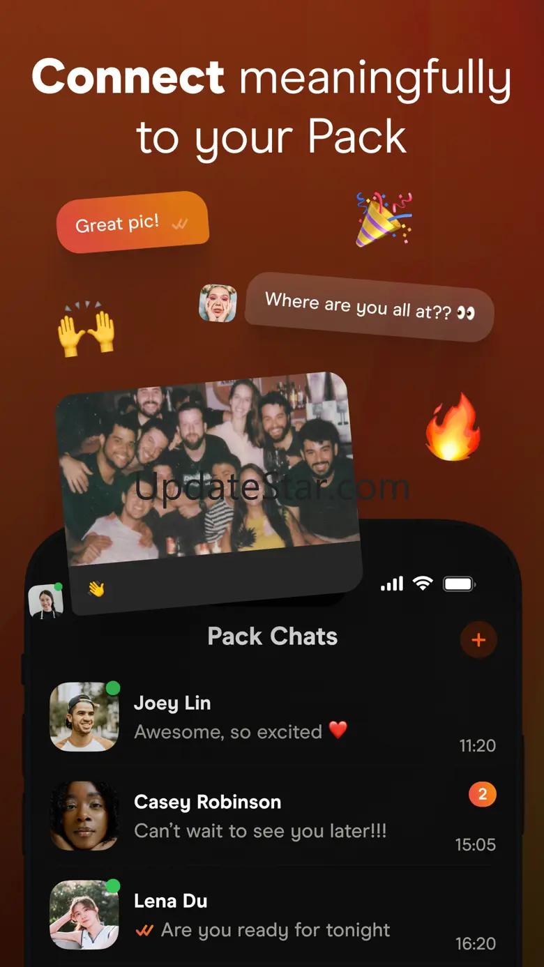 packchat - facenote friends 1.1.27