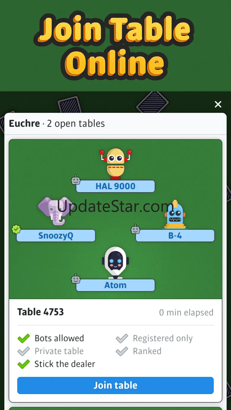 Euchre ‣ 1.0.0