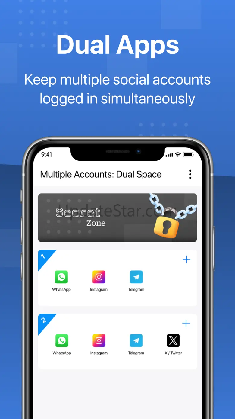 Clone Apps - Parallel Space 1.9