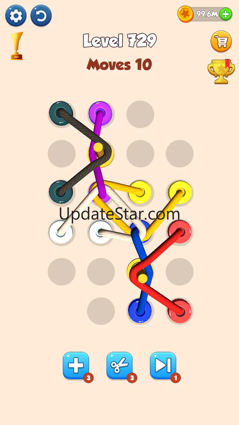 Color Tangled Rope 3D 2.5.0