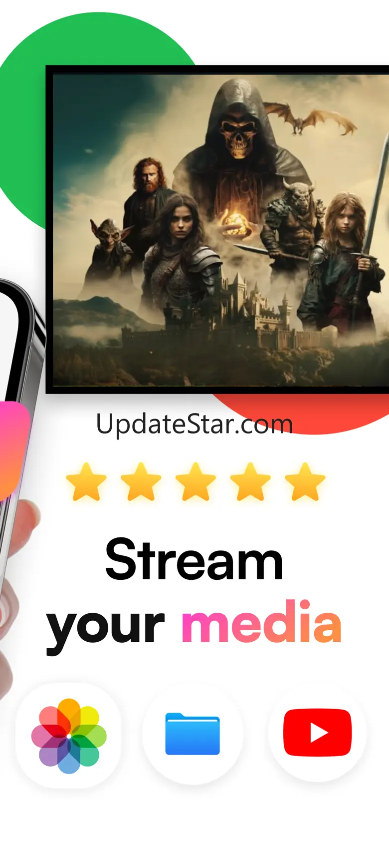 Streamer for Chromecast TVs. 1.0.3