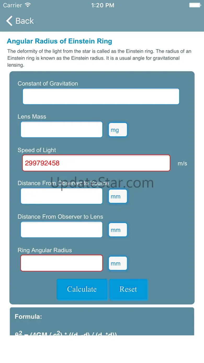 Physics Calc - Physics Formulas Calculator 1.3.0