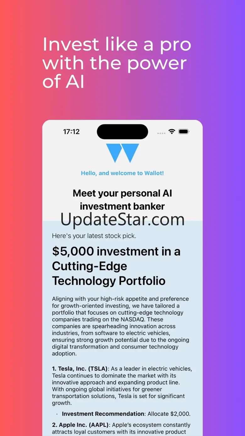 Wallot: Pick Stocks with GPT-4 1.4