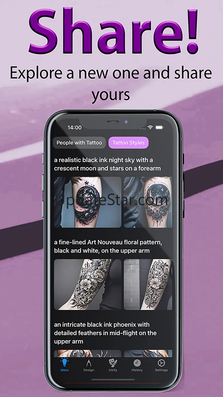 AI Tattoo: Design, Art, Studio 1.2
