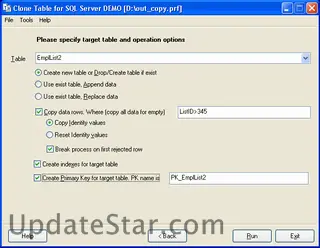 Clone Table for SQL Server 1.8