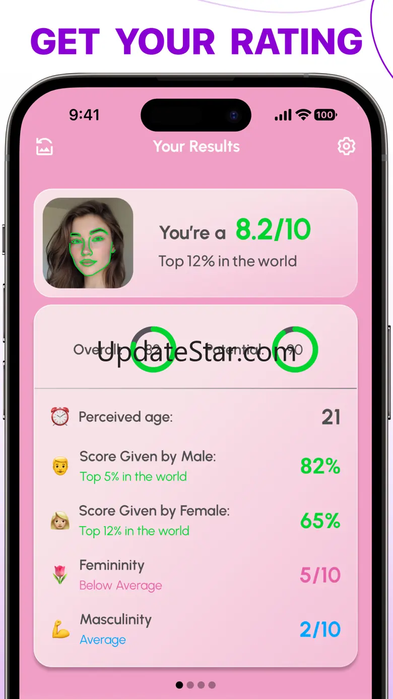 GlowUp - Face Score, Skincare 1.0