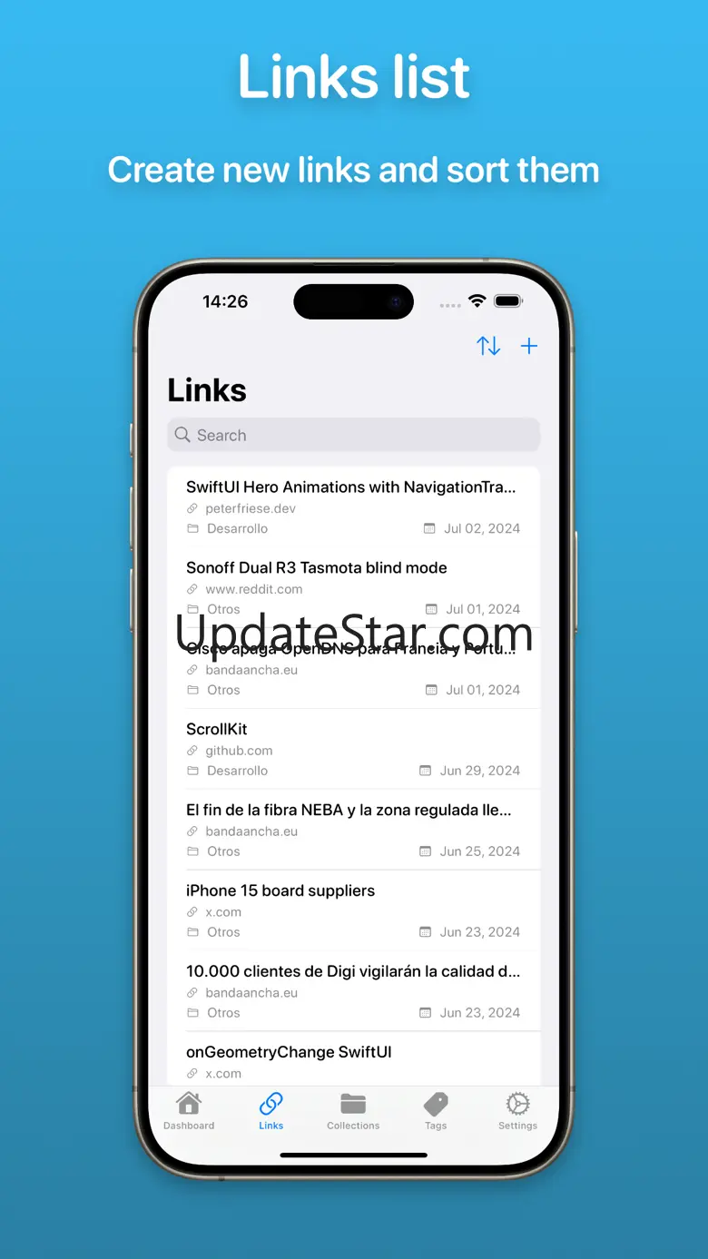 My Links for Linkwarden 1.3.3