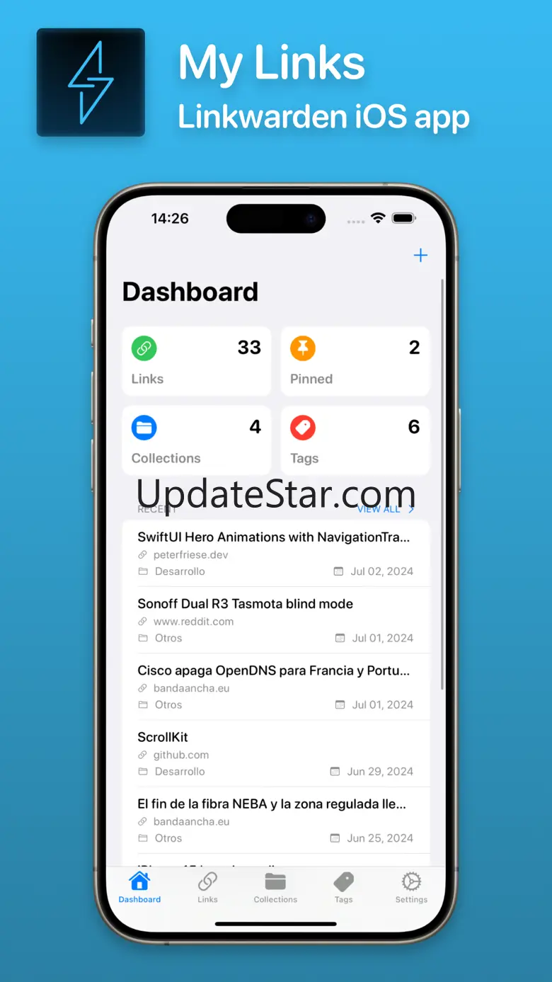 My Links for Linkwarden 1.3.3