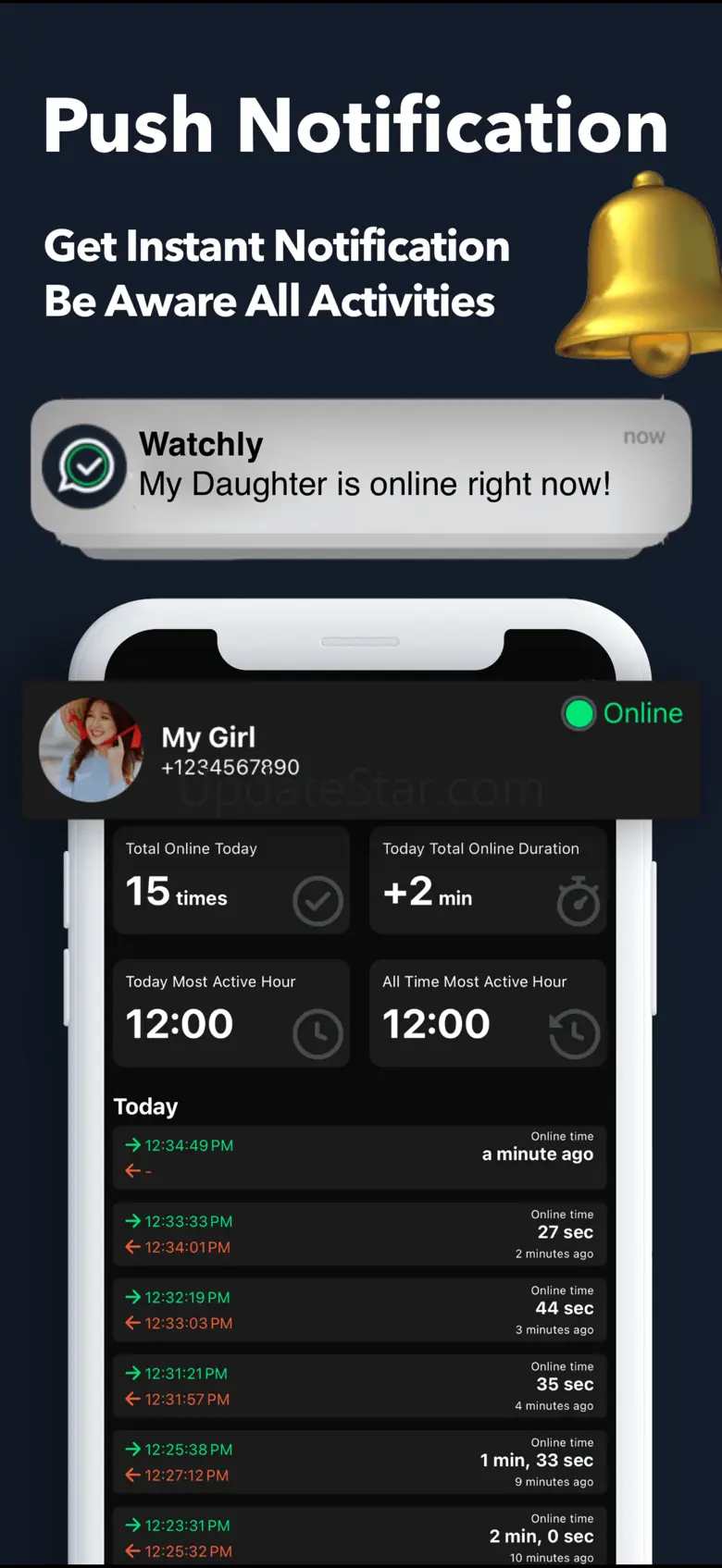 Watchly: Last Seen Online AI 1.0