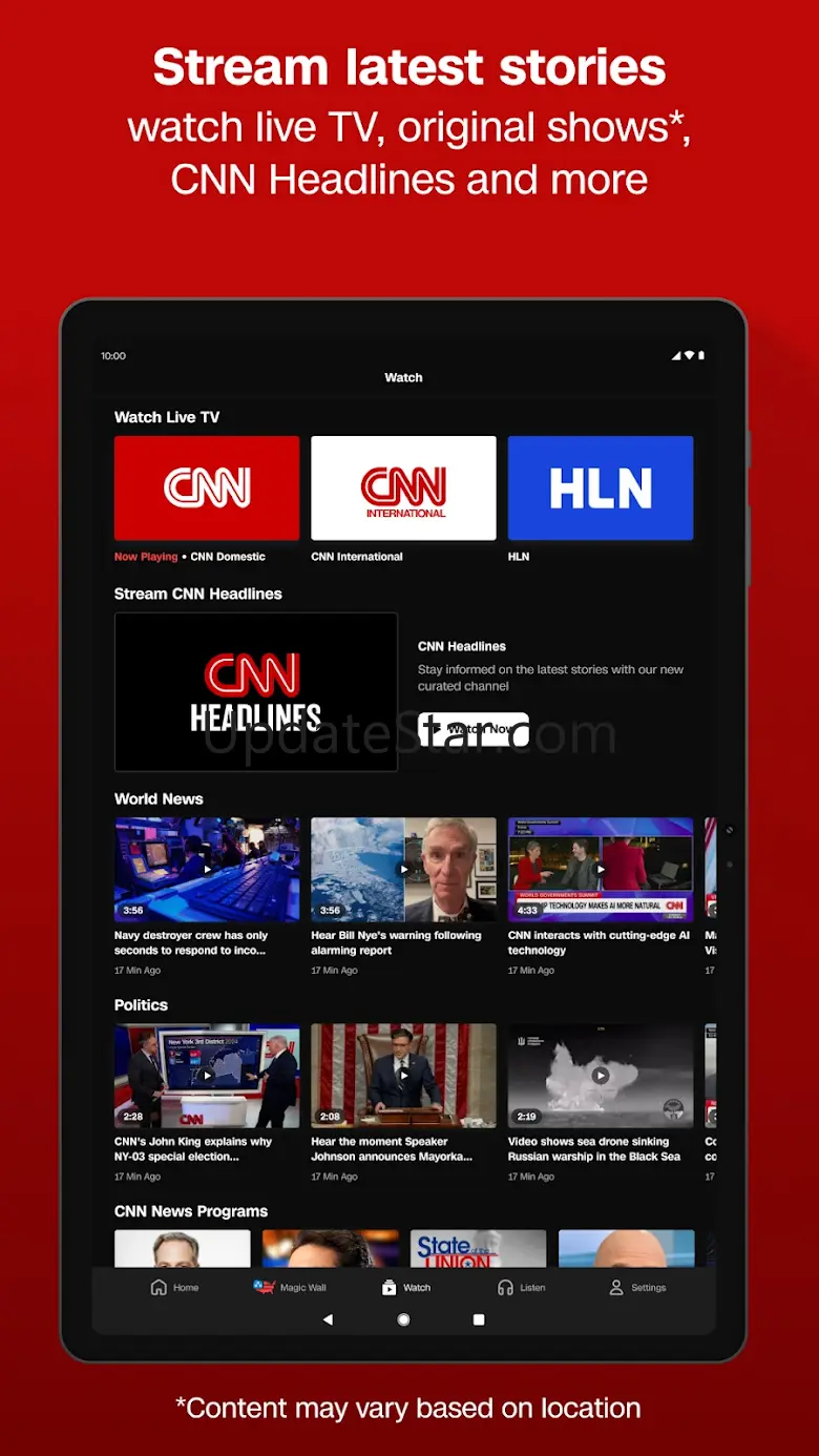 CNN: Breaking US & World News 24.9