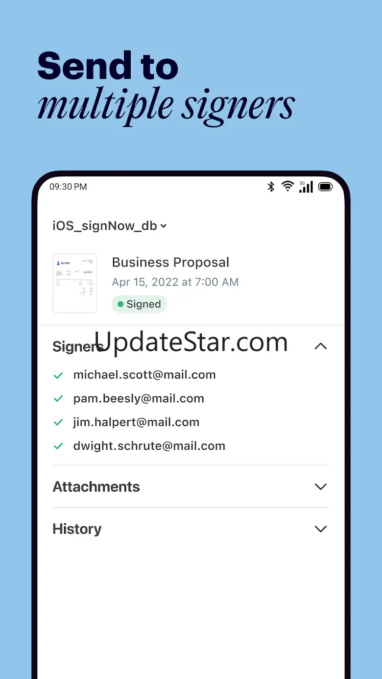 signNow: Sign & Fill PDF Docs 9.2.0