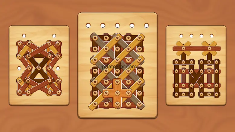 Nuts and Bolts Woody Puzzle 1.72