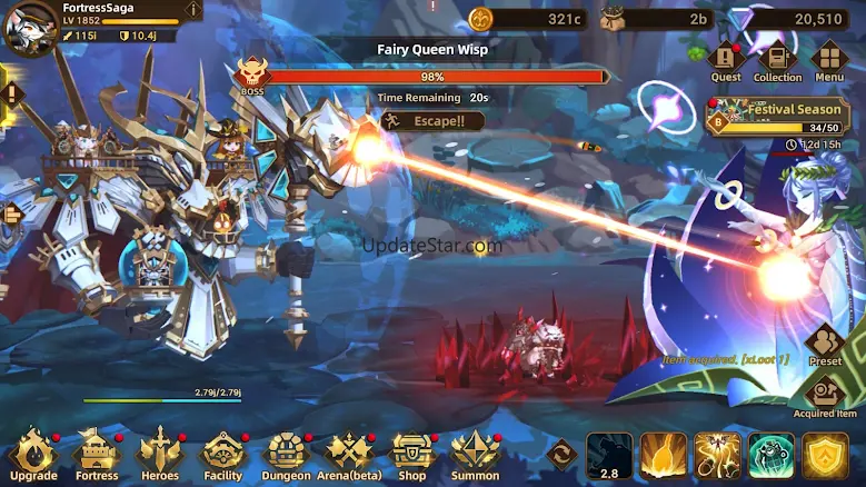One Punch Man × Fortress Saga 1.4.01