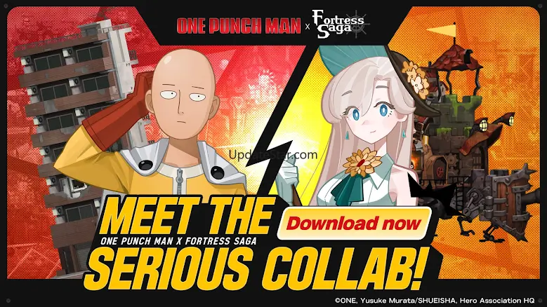 One Punch Man × Fortress Saga 1.4.01