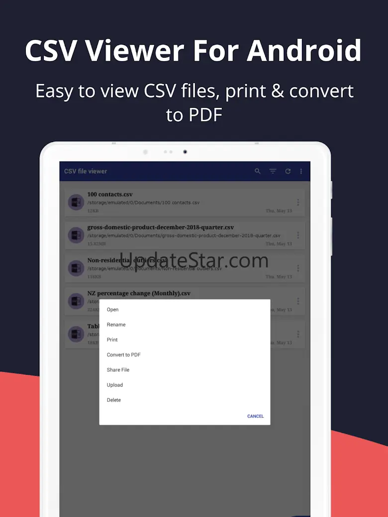 CSV File Viewer 11