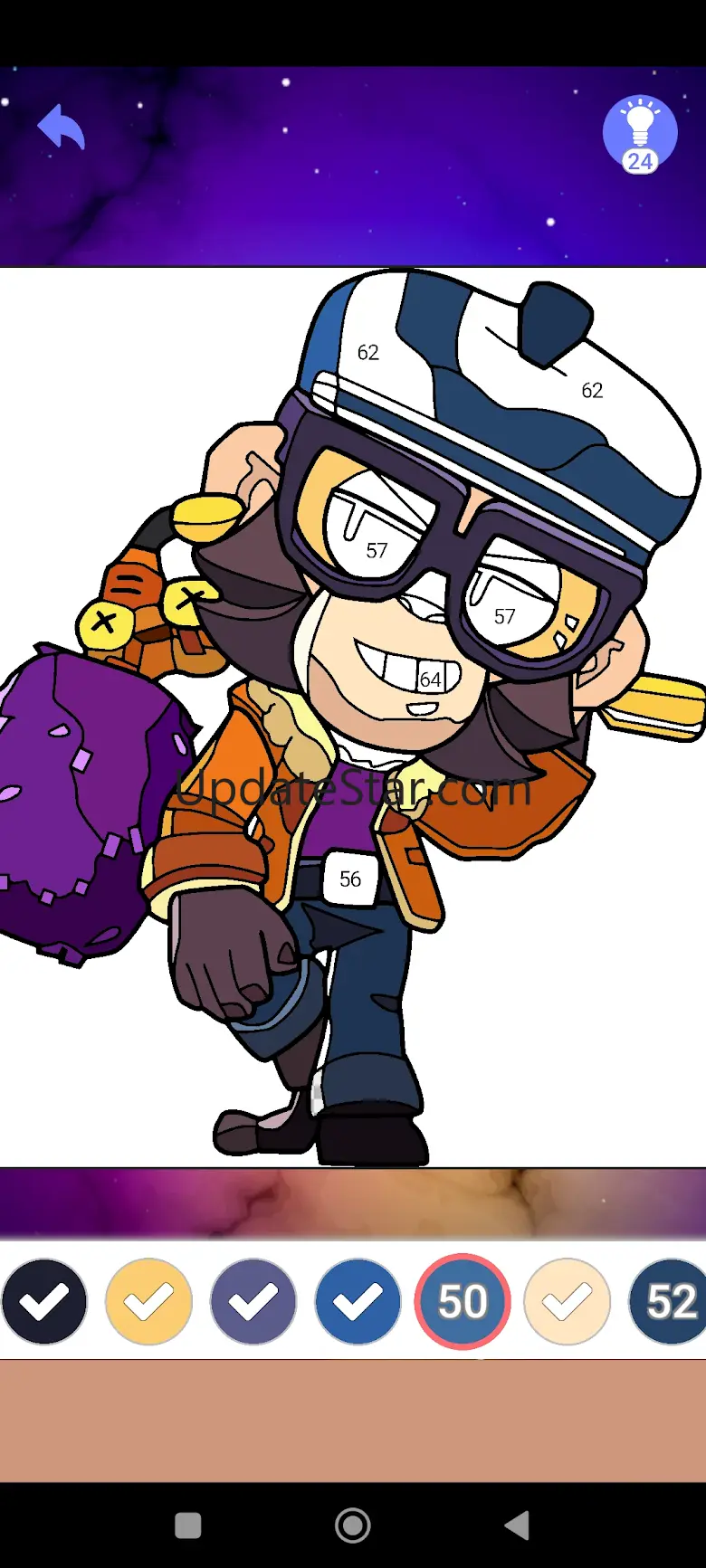 Coloring Book of Brawl S. Fans 529