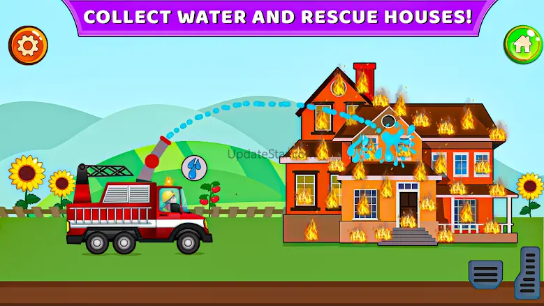 City Fire Truck Driving Games 3.3.9