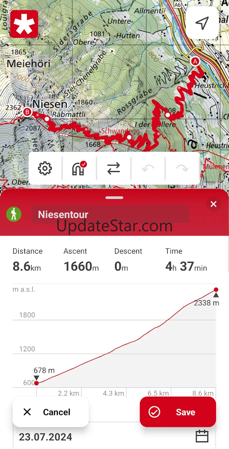 SwitzerlandMobility 5.4.0