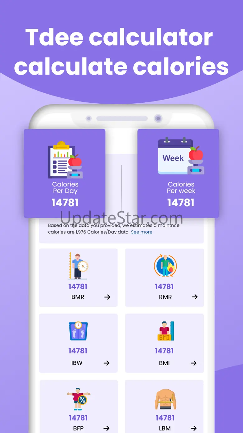 TDEE Calculator - Total Energy 1.0.6