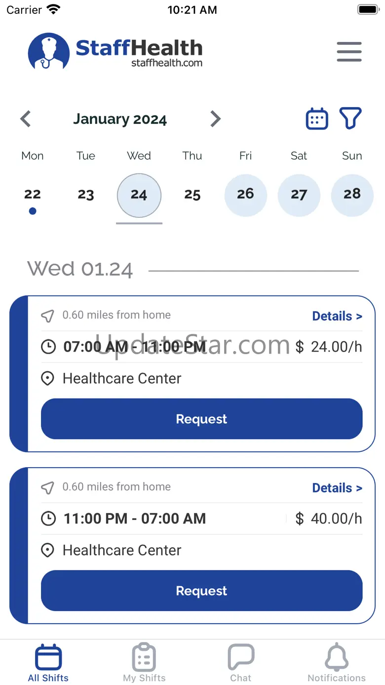 StaffHealth 1.4.6