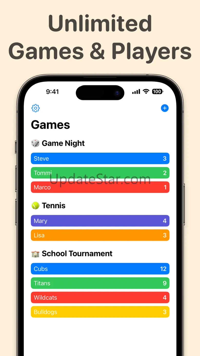 Keep Score: Scoreboard & Tally 1.0