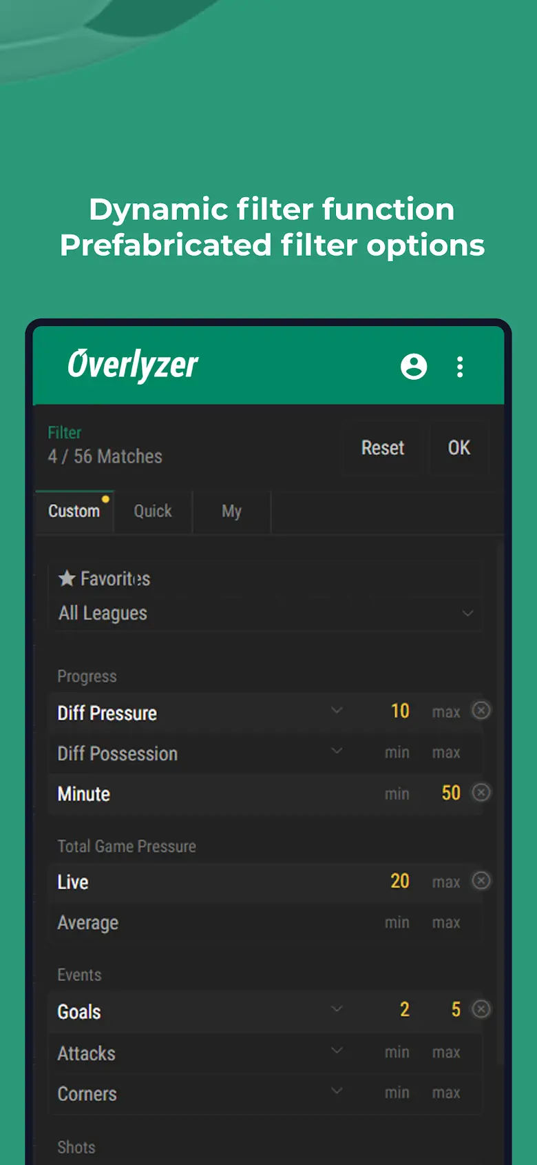 Overlyzer Live Football Trends 1.8.7