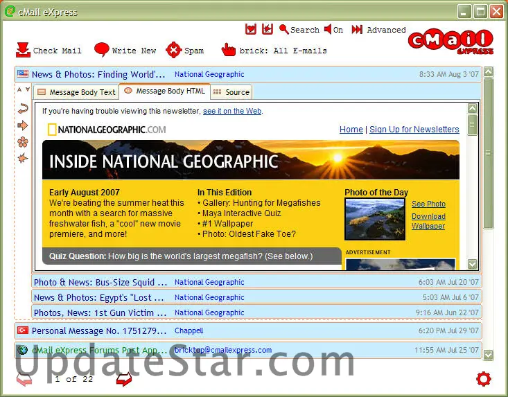 cMail eXpress 1.5.3