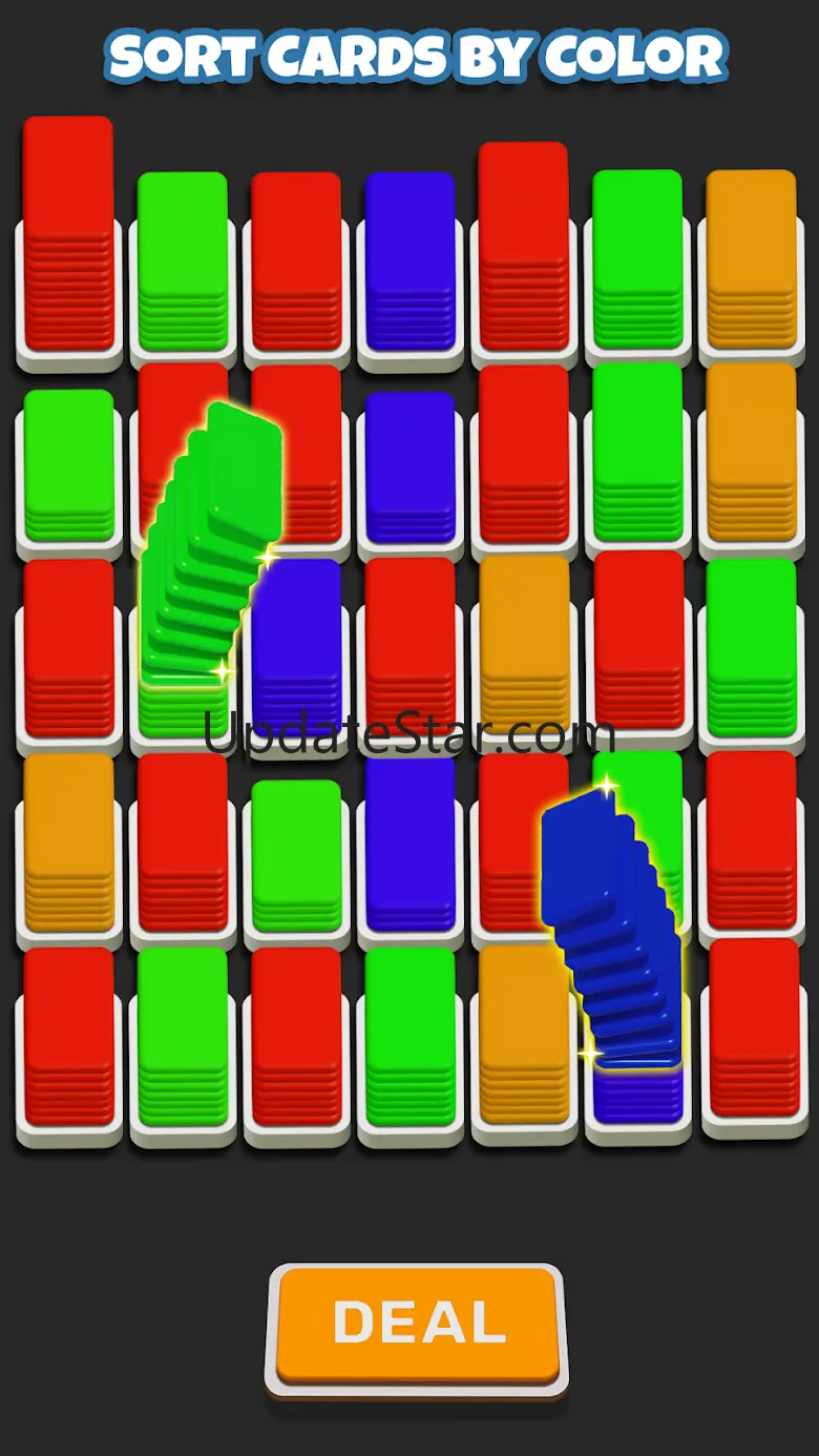 Card Sort Puzzle Shuffle Sort 13
