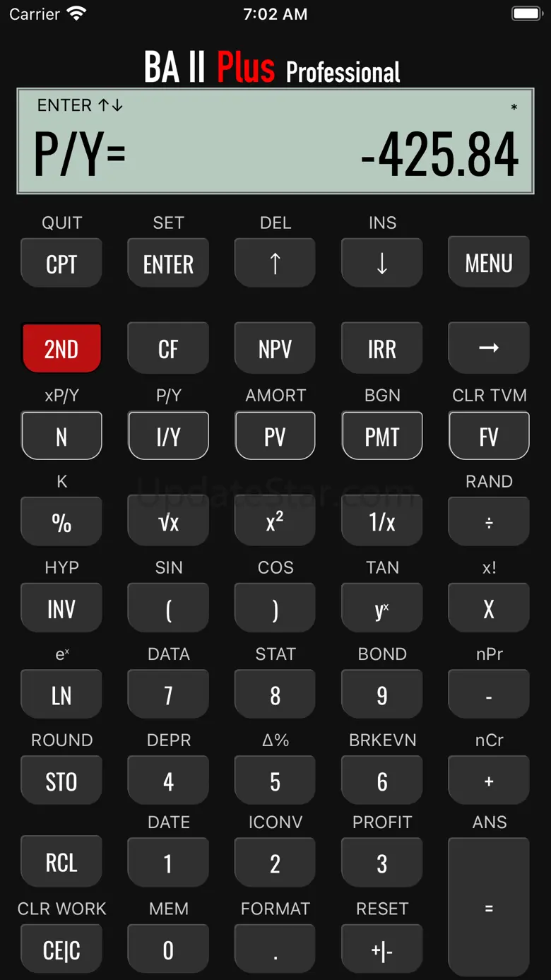 BA II Plus - Professional 1.0.5