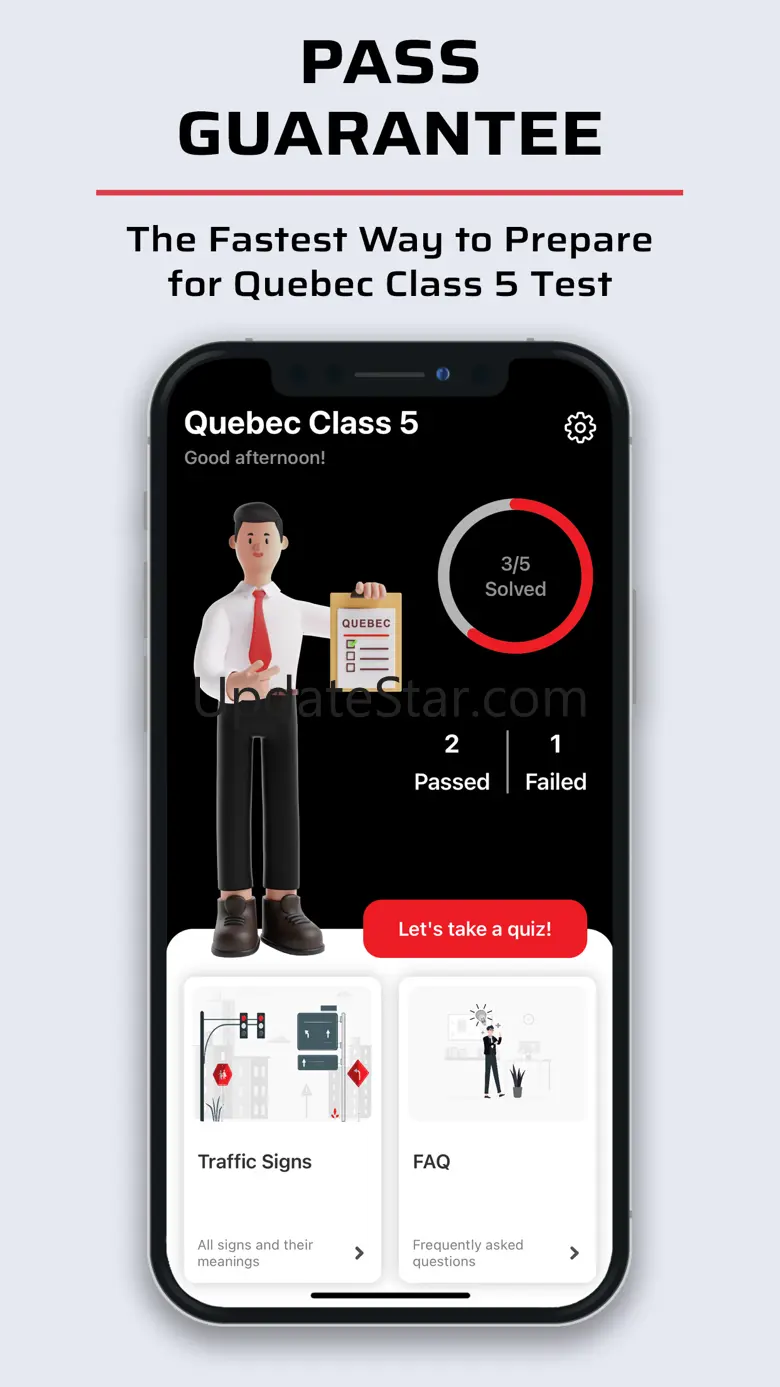 Quebec Driving Test Class 5 1.0