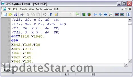 CNC Syntax Editor 3.2.0.1112