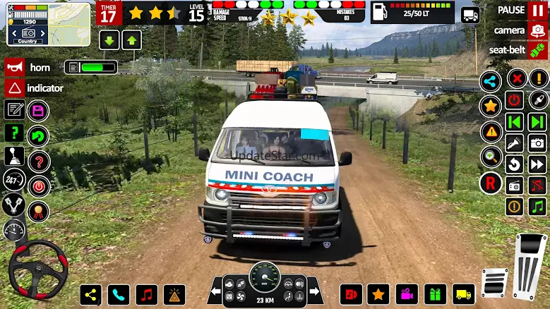 City Bus Driving Bus Games 3D